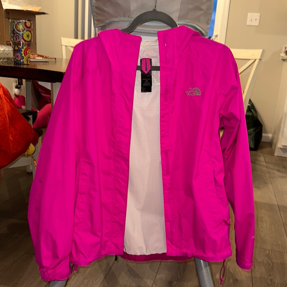 The North Face | size small | hot pink windbreaker